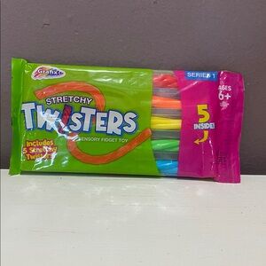 Stretchy Twisters Sensory Fidget Toy Squishy Twist - Rainbow